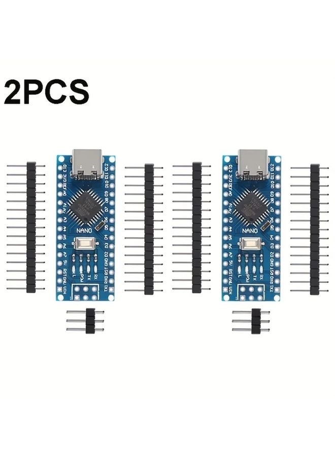 Type C CH340G Atmega328P Development Board 2pcs Micro Nano Beginner Friendly DIY Sensor Learning - Image 5